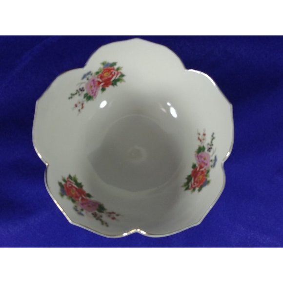 Bowl Satsuma Japan Bottom Stamped Chop Mark Bowl Ornate Floral Peacock - Picture 3 of 8